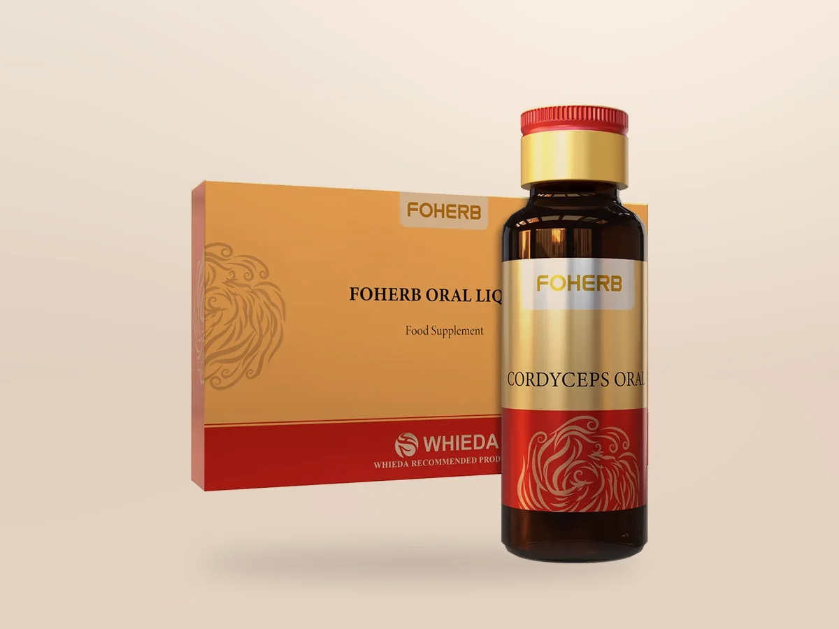 Fohou Elixir — on a beige background, photo 1