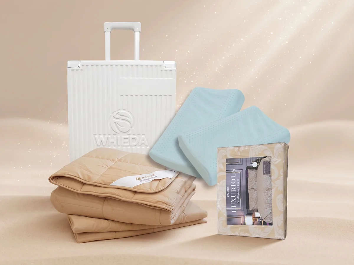Healthy Sleep System 4-in-1 — on a beige background, photo 1